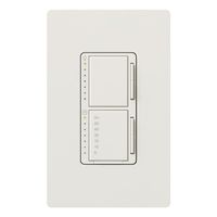 Lutron MA-L3T251-WH Maestro 300 Watt Single Pole Dimmer And Timer Switch, White