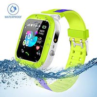 Jsbaby Kids Smartwatch Waterproof with LBS/GPS Tracker Smart Watch Phone 3-12 SOS Camera for Boys Girls Game Watches.