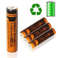 Sidiou Group 1100mAh 1.2V Rechargeable Ni-MH battery AAA or No.7 rechargeable battery Ni-MH universal battery(AAA type) Friendly-environmentally & Energy-saving battery