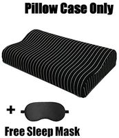 Tempur Pedic Pillow Case Pillow Protector for Memory Foam Contour Pillow Latex Pillow Cervical Pillow,Soft Cotton Fully Hidden Zippered Protection …