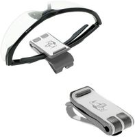 Chums Glasshopper Visor Clip (Silver)