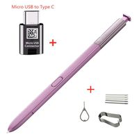 S Pen for Galaxy Note 9 Samsung Touch Stylus Pen Replacement S Pen- (Without Bluetooth) for Samsung Note9 N960 SM-N960U SM-N960 Tips/Nibs Eject Pin Type-C (Purple)