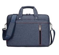 AOMAG Luxury Waterproof Nylon Durable Laptop Computer Messenger Bag Case with Convex Buffer Pad (Blue, 17.3")