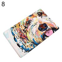 TbpersicwT Home bedroom carpet door mat, Lovely Pet Dog Hallway Door Mat Entrance Floor Rug Anti-slip Bathroom Carpet-8