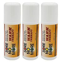 Sore No More Warm Therapy Natural Pain Relieving Gel, 3 Oz (3 Pack)