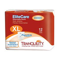 Tranquility EliteCare Maximum Absorbency Tape-Tab Style Brief (XL - 12 Count)