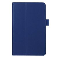 For Kindle Fire HD 7 Case, HP95(TM) Fashion Folding Magnet Leather Case Stand Cover For Amazon Kindle Fire HD 7 2015 Tablet (Dark Blue)