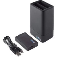 GoPro Fusion Dual Battery Charger Plus Battery (Renewed)