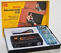 Vintage Kodak Tele-Instamatic 608 Camera Outfit