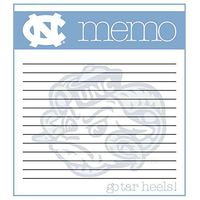 The Fanatic Group North Carolina Tar Heels Memo Note Pad - 2 Pads