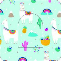 Omnipod Adhesive Patch Precut Llama Design Adhesive Patches with Split Backing, Easy to Apply x 10 Pack