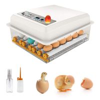 18 Mini Egg Incubator Digital Automatic Hatcher with Egg Turning for Chickens Ducks Goose Birds