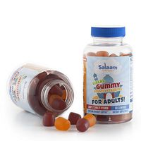 Salaam Nutritionals Halal Adult Gummy Multivitamins – 11 Essential Vitamins and Minerals with Antioxidants – Kosher, Vegetarian, Non-GMO, Gluten, Dairy, Nut Free (2 Pack, 180 Total Count)