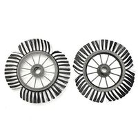 Ship from USA 360 Rotary Sweeper Hand Push Head for Dust Sweeping Manual Telescopic Floor Cleaner Mop Sweeper