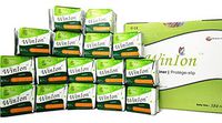 Winalite 2 Box Pantiliner Winion Anion Pad Sanitary Napkin 384 Pads Without Wing