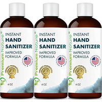 Instant Hand Sanitize Gel - 3 Pack Value Size Advanced Natural Hand Sanitize Cleaner Portable Aloe Vera Moisturizer Packaging May Vary