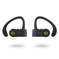 Rowkin Surge: True Wireless Headphones for Sports & Workout. Bluetooth Earbuds, Stereo Hands-Free Headset with Built-in Mic & Noise Reduction Earphones for Android, Samsung, iPhone (Black/Green)