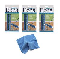 (3 Pack) Bona Hardwood Power Plus Deep Cleaning Pad