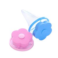 Floating Washing Machine Lint Filter Bags Net 2packs Hair Removal Device Hair Ball Hairbrush Filter Blue & Pink