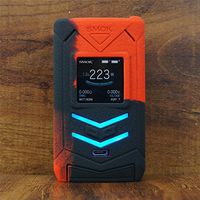 ModShield for Smok VENENO 225W TC Silicone Case ByJojo Cover Shield Wrap Skin (Red/Black)