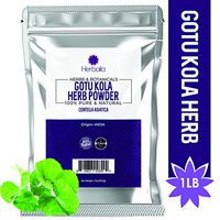 Gotu Kola Herb Powder, 1 Lb, Ayurvedic Herb Supports Brain & Nerve Health, Anti-Anxiety, Energy & Focus, Non-GMO, Caffeine-Free