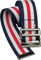 Gaitbelt.com COTTON GAIT BELT (48", RED/WHITE/BLUE)