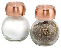 Olde Thompson 22-353-03 Orbit Salt & Pepper Shaker, 3", Copper/Clear