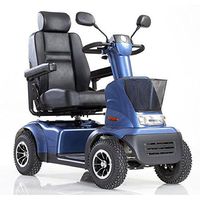Afikim - Afiscooter C4 Breeze - Mid Size Mobility Scooter - 4-Wheel - Blue
