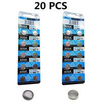 DoDoLightness Battery Alkaline LR1130 AG10 Button Cell Batteries 1.5V Button Battery 20PCS