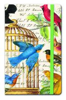 Michel Design Works Pocket Journal, Birdcage, 3-3/4 by 6-Inch