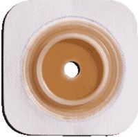 Convatec Little Ones Standard Flexible Wafer with Tape Collar 3" L x 3" W Size Square Shape (Box of 5 Each)