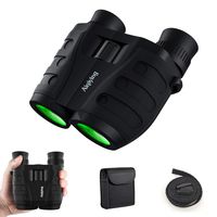 12x25 Compact Pocket Folding Binoculars for Adults Kids, Low Light Vision High Power Lightweight Waterproof HD Professional Mini Binocular Telescope for Outdoor Hunting, Bird Watching, Hiking,Fishing