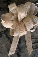 Richland Burlap Pull Bows Set of 48