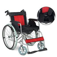 Wheelchair Medical Equipment Lightweight Aluminium Folding Self Propel with 68cm Extra Wide Seat,Portable for Elderly, Handicapped, and Disabled Users Wide for Adults
