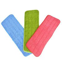 Baitaihem 3 Pack Mop Cleaning Pads Microfiber Replacement Mop Pad Fit Spray Mops & Reveal Mops Washable(16.54inchX5.51inch)