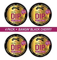 Teaza Herbal Energy Pouch Mixed 4 Pucks Banging Black Cherry Tobacco Replacement