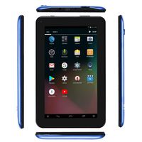 Haehne 7 Inches Tablet PC - Google Android 5.1 Quad Core, 1024 x 600 Screen, 2.0MP 0.3MP Dual Camera, 1G RAM 8GB ROM, 2800mAh, WiFi, Bluetooth (Blue)