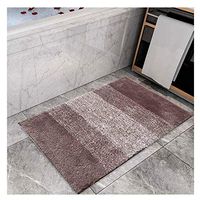 GHHZZQ Bathroom Rugs Non-Slip Machine Washable Superfine Fiber Kitchen Household Bathtub Mat, 3 Colors, 1.8 cm Thick, 5 Sizes (Color : A, Size : 40x60cm)