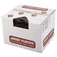 JAGR4046HH Repro Low-Density Can Liners, 40w x 46h, Black