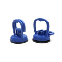 Willhom Disassembly Heavy Duty Suction Cup Opening Removal Tool 2 Pack for LCD Screen Repair of Laptops Tablets Phones (Blue)