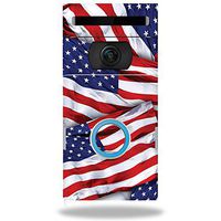 MightySkins Skin Compatible with Ring Doorbell 2 - Patriot | Protective, Durable, and Unique Vinyl Decal wrap Cover | Easy to Apply, Remove, and Change Styles | Made in The USA