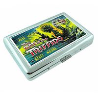 Metal Silver Cigarette Case Vintage Poster D-179 The Day of The Triffids