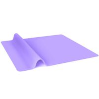 Extra Large, Purple Silicone Mat for Crafts, Gartful Nonslip Nonstick Silicone Sheet Table Mat for Jewelry Casting Molds,Epoxy Resin, Glitter Slime, Paint, Heat-Resistant, 23.6" by 19.6"