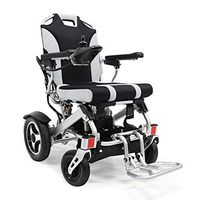 Folding Electric Wheelchair, High-Strength Aluminum Alloy Material/Weight Only 26kg, Easy to Operate, Elderly Scooter/Disabled