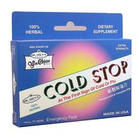 Dr. Shen's Yin Chiao Coldstop Cold or Flu Tablets, 15 Count