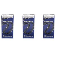 Set of 3 Husqvarna 24" Professional Chain H47 5018426-84 460 Rancher 3/8 .050 84 DL