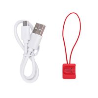 Earbuds Charging Accessories-Red