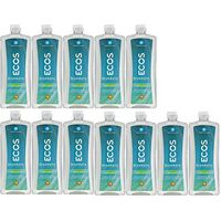 PACK OF 12 - ECOS Dishmate Dish Liquid Free & Clear, 25.0 FL OZ