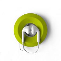 Magnetic Cable Organizer Headphone Cord Keeper Cable winder Headphone Wrap Earphone (Yellow)