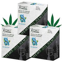 Hydro Herbal Hookah Shisha 150g Pack (with 150mg Hemp Extract) - Kali Drizzle - Blue Mint - [Premium Flavor - Tobacco Free, Nicotine Free] Kali Drizzle